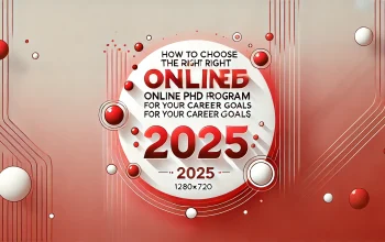 How to Choose Top Online PhD Program for Your Career in 2025