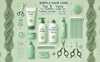 Simple Hair Care: Top 5 Tasks for Healthier, Stronger and Shiny Strands Hair